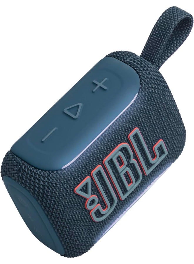 جي بي إل مكبر صوت بلوتوث محمول JBL Go 5 مع إضاءة محيطية، مقاوم للماء والغبار IP68، 10 ساعات تشغيل، اقتران ستيريو AirTouch، Auracast™، صوت USB-C بدون فقد – مدمج ومقاوم للسقوط - Image 4
