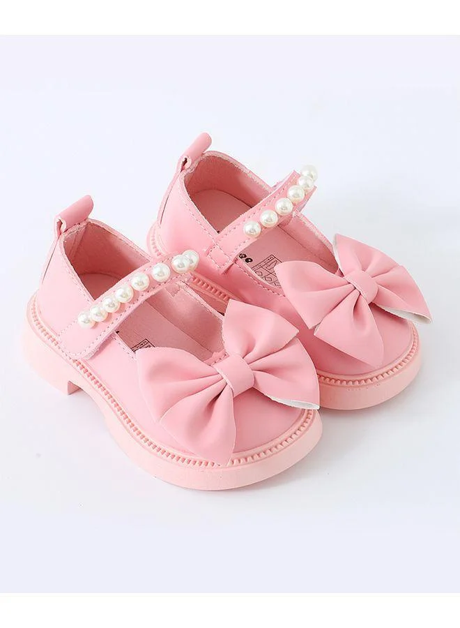 Mark & Mia Mark & Mia Pearl Embellished and Bow Detail Casual Shoes - Pink