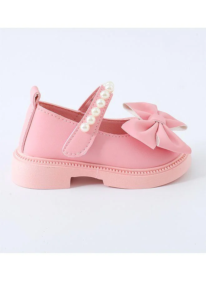 Mark & Mia Mark & Mia Pearl Embellished and Bow Detail Casual Shoes - Pink