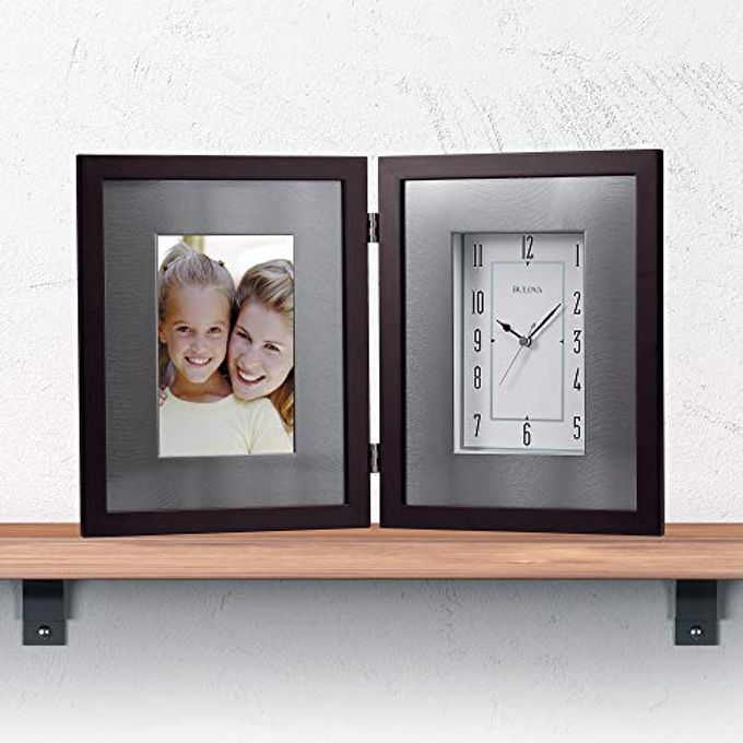 Bulova B1234 Winfield Picture Frame Clock - Image 2