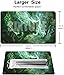 SIXTORE Premium Board Game 24x14in TCG Playmat Compatible for OCG CCG RPG MTG Play MatsMousepad Desk Mat 040322Green Wolf - Image 4