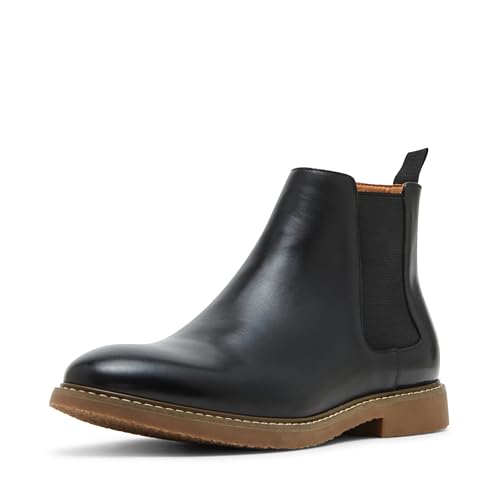 Steve Madden Men's Highline Chelsea Boot, Black, 11 - Image 1