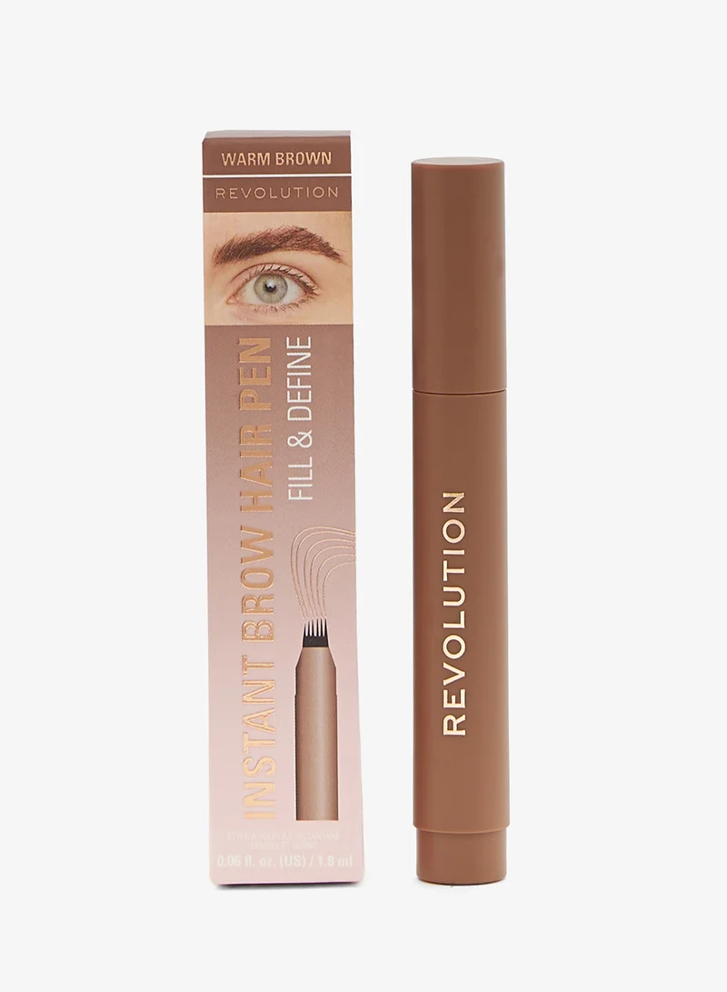 Makeup Revolution Revolution Instant Brow Pen Medium Brown