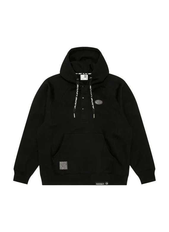 AAPE Moonface logo hoodie