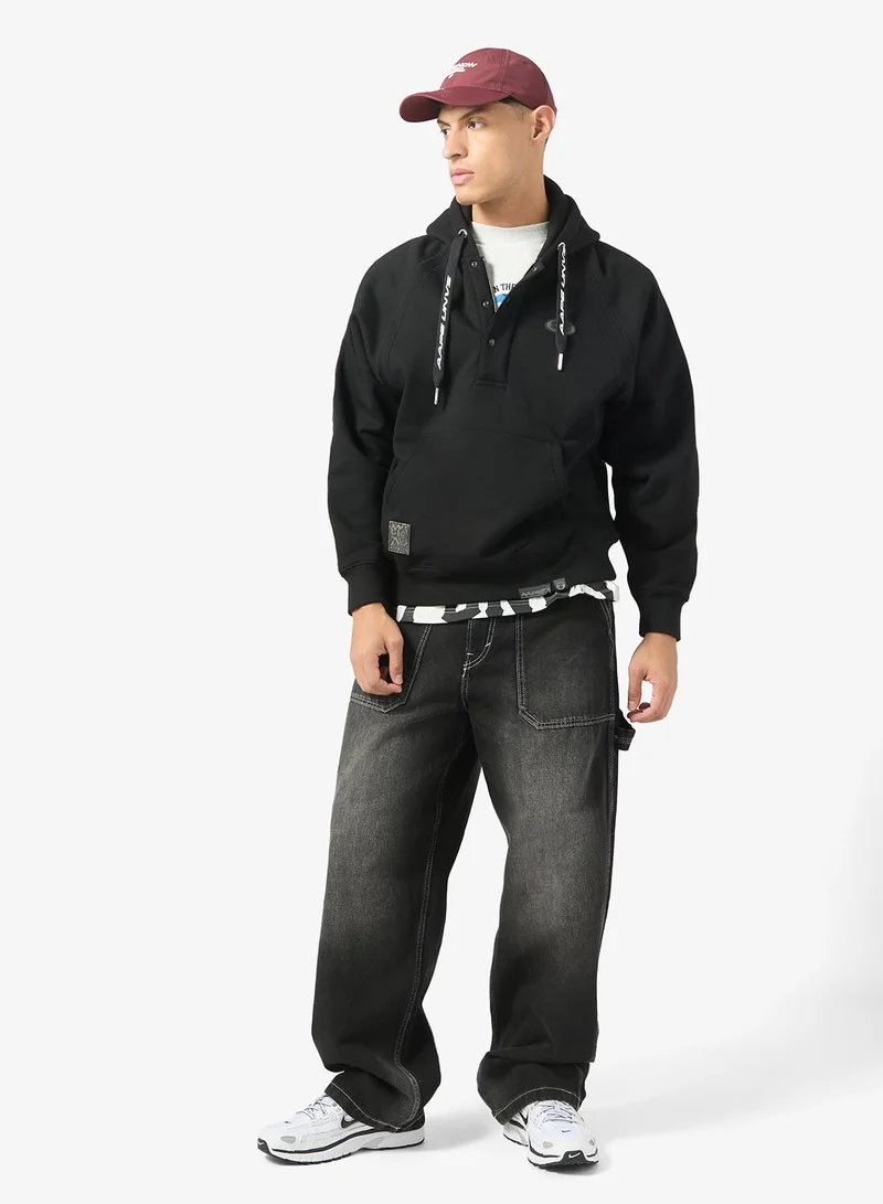 AAPE Moonface logo hoodie