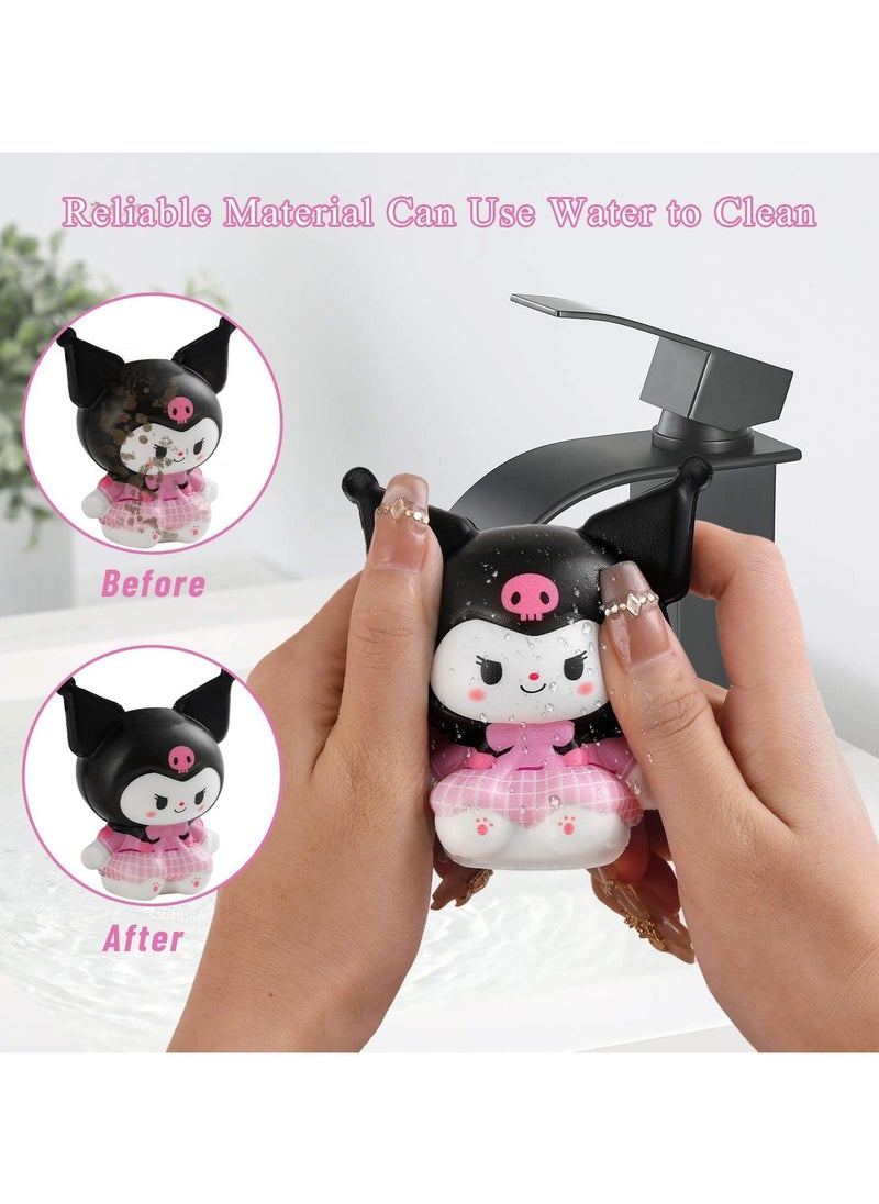 General 4PCS Kitty Squishy Stress Relief Ball, Kawaii Stress Ball Fun Adult Stress Reduction Stress Relief Accessory  - Image 3