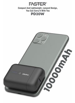Faster 10000 mAh Power Bank - 22W Fast Charging Portable Charger - Laptop Mobile Charger Portable with 1 USB A Port & 1 USB C Port - Battery Pack For Laptop MacBook Dell iPhone Samsung - Compact Design Mini Powerbank  - Image 5