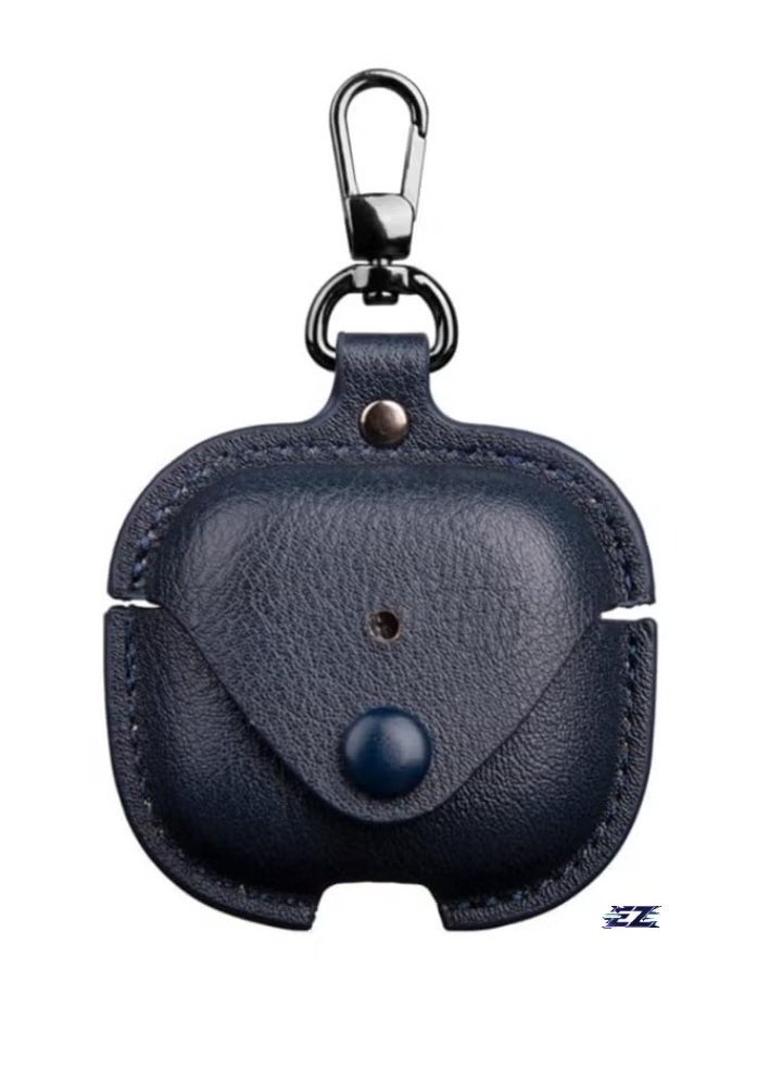 ELTRAZONE Case Compatible with AirPods 4 2024 – PU Leather with Keyring Included, Anti-Scratch Protective Case Cover for AirPods 4 2024 - Image 1