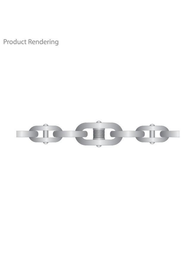 FOSSIL Texture Stainless Steel Chain Bracelet - Image 1