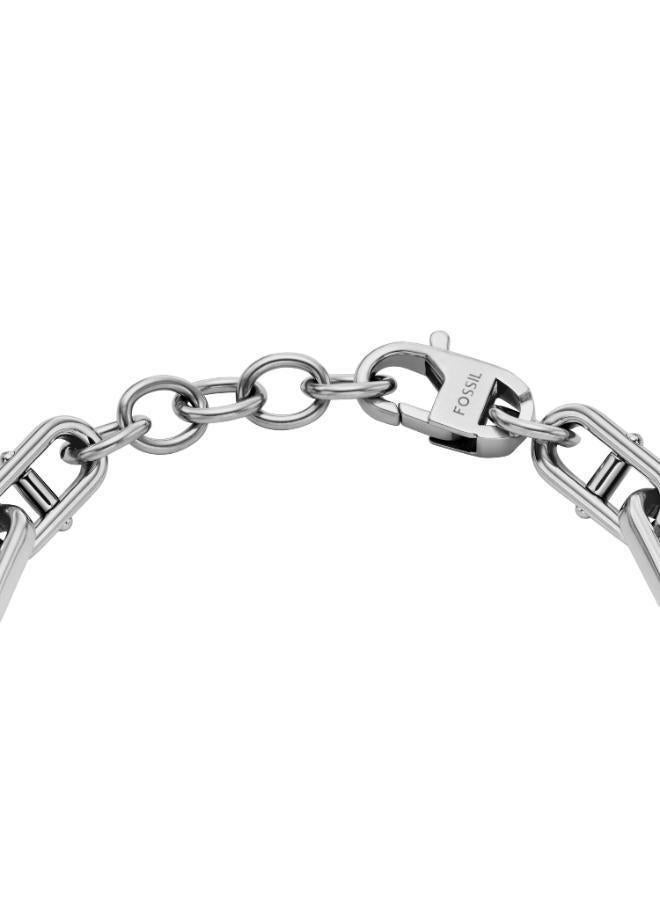 FOSSIL Texture Stainless Steel Chain Bracelet - Image 3