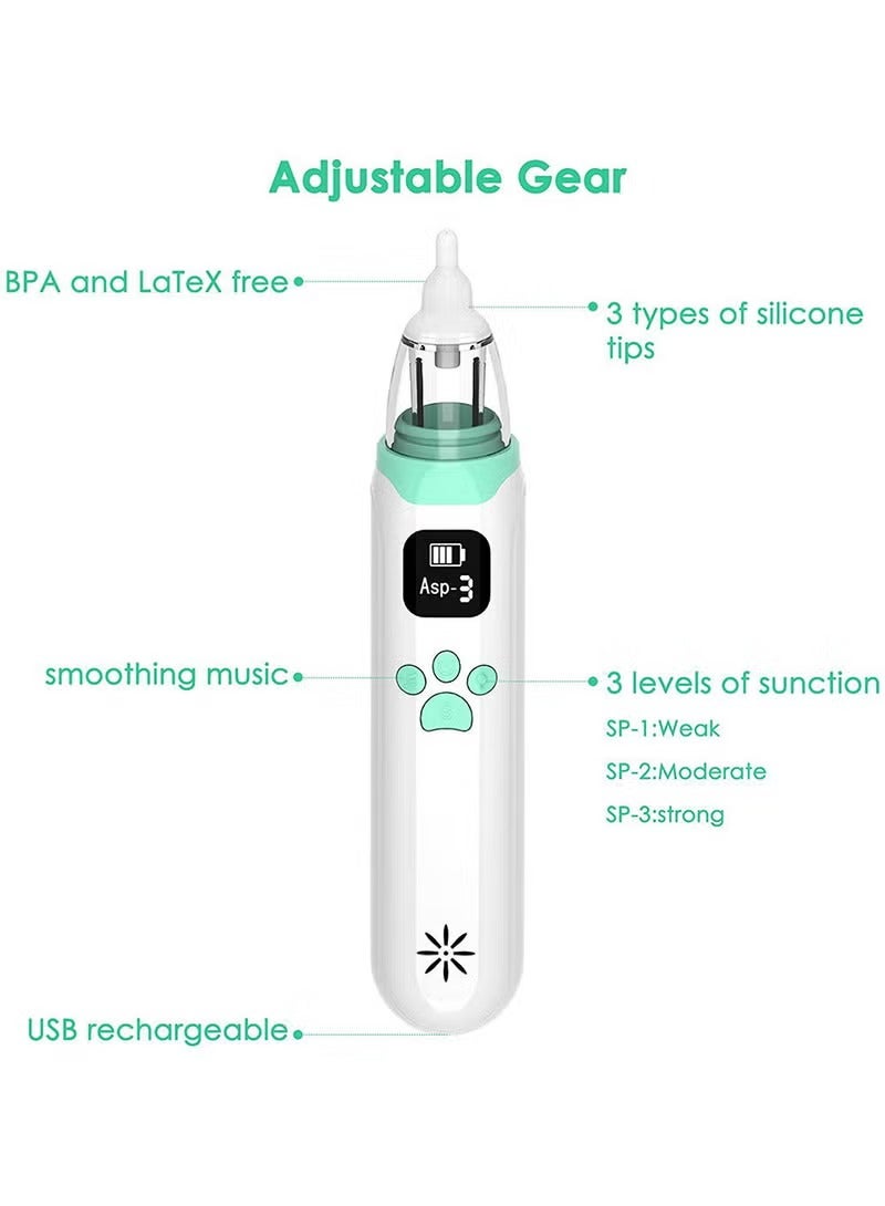 ONETO Electric Silent Baby Nasal Aspirator Automatic Nose Cleaner - Image 5