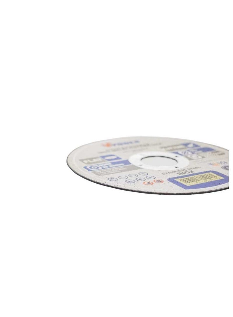 VTOOLS 115 mm x 1 mm Flat Disc for Metal Cutting, Ultra Thin 4.5 Inch Metal & Stainless Steel Cutting Wheel for Angle Grinder - Image 2