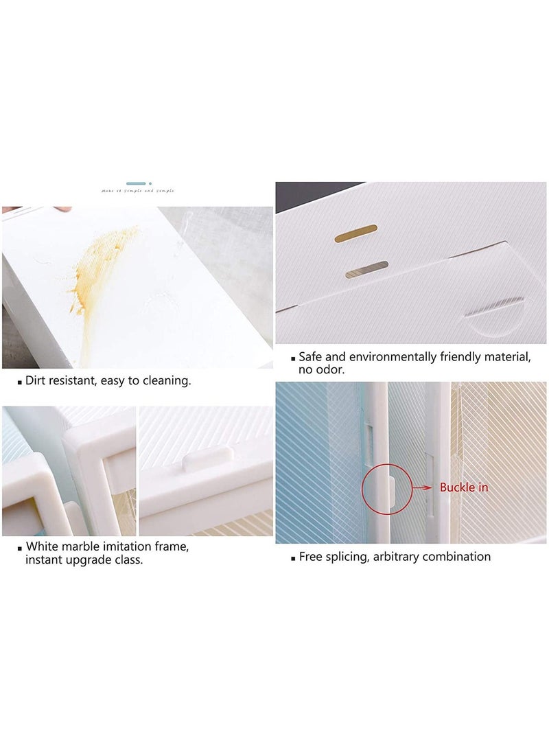 LIMOS Plastic Shoe Storage Organizer Clear Transparent Stackable box (White 24 Pcs) - Image 3