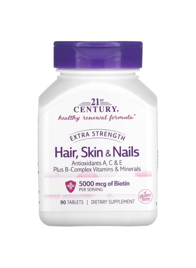 القرن الحادي والعشرون ، قوة إضافية للشعر والبشرة والأظافر، 90 قرصًا - Image 3