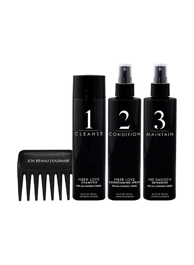 Jon Renau | Easihair - Jon Renau Synthetic Hair Treatment Kit 4Pc Kit Synthetic Wigs Care Products - Image 1