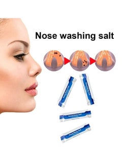 waterpulse 2.7g Nose Cleaner Salt Nasal Wash Salt Rinse Mix Allergic Rhinitis Relief Nose Cavity Protector Irrigation For Adults Children HealthCare (1Box/ 30 Packs x 2.7g)  - Image 3