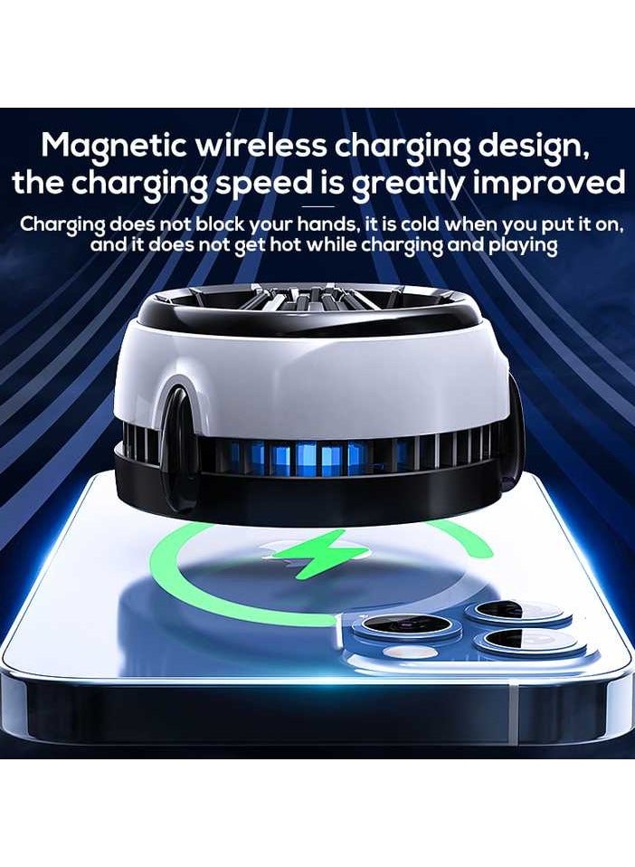 MEMO CX03 Magnetic mobile phone cooler Wireless Charging and cooling cooler phone - Image 2