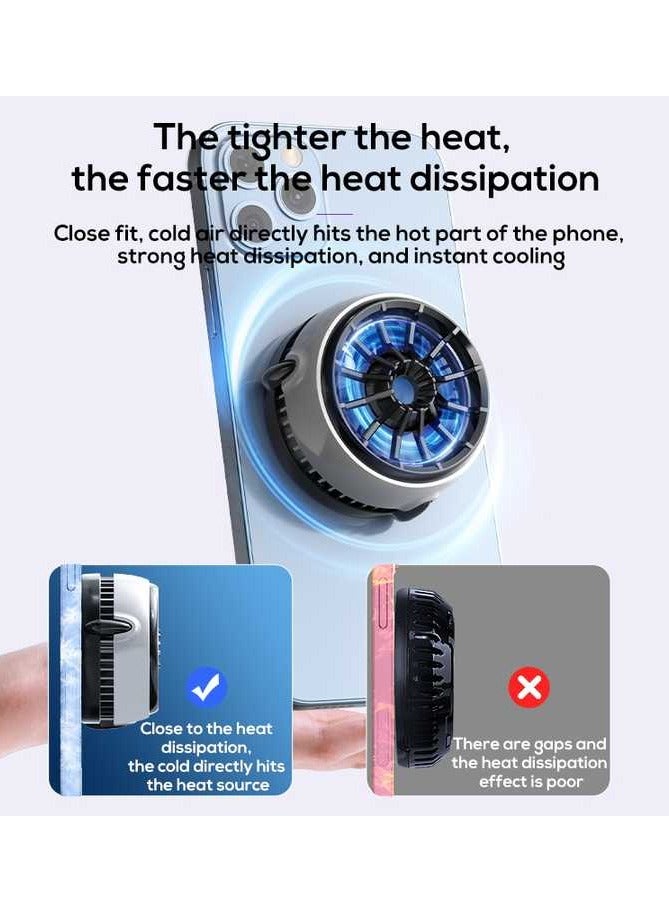 MEMO CX03 Magnetic mobile phone cooler Wireless Charging and cooling cooler phone - Image 4
