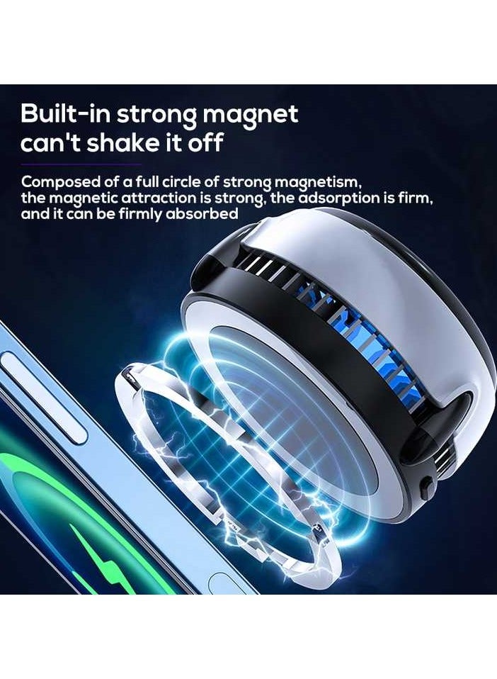 MEMO CX03 Magnetic mobile phone cooler Wireless Charging and cooling cooler phone - Image 5
