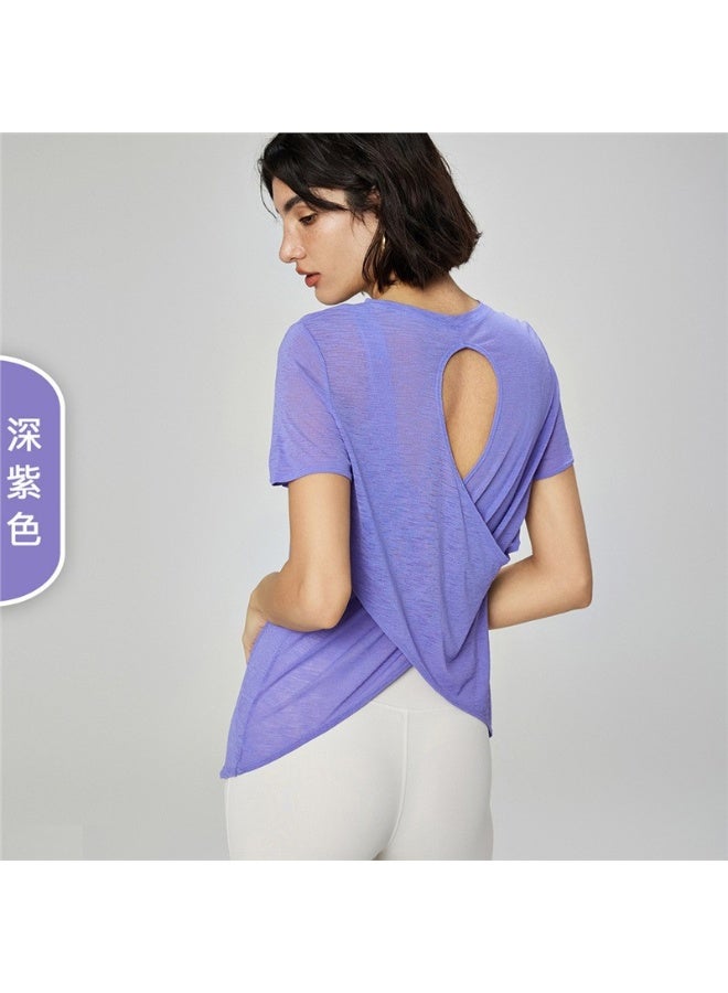 alo Alo Lightweight Relaxed Fit Short Sleeve Yoga T-Shirt - Sporty Style - Image 1