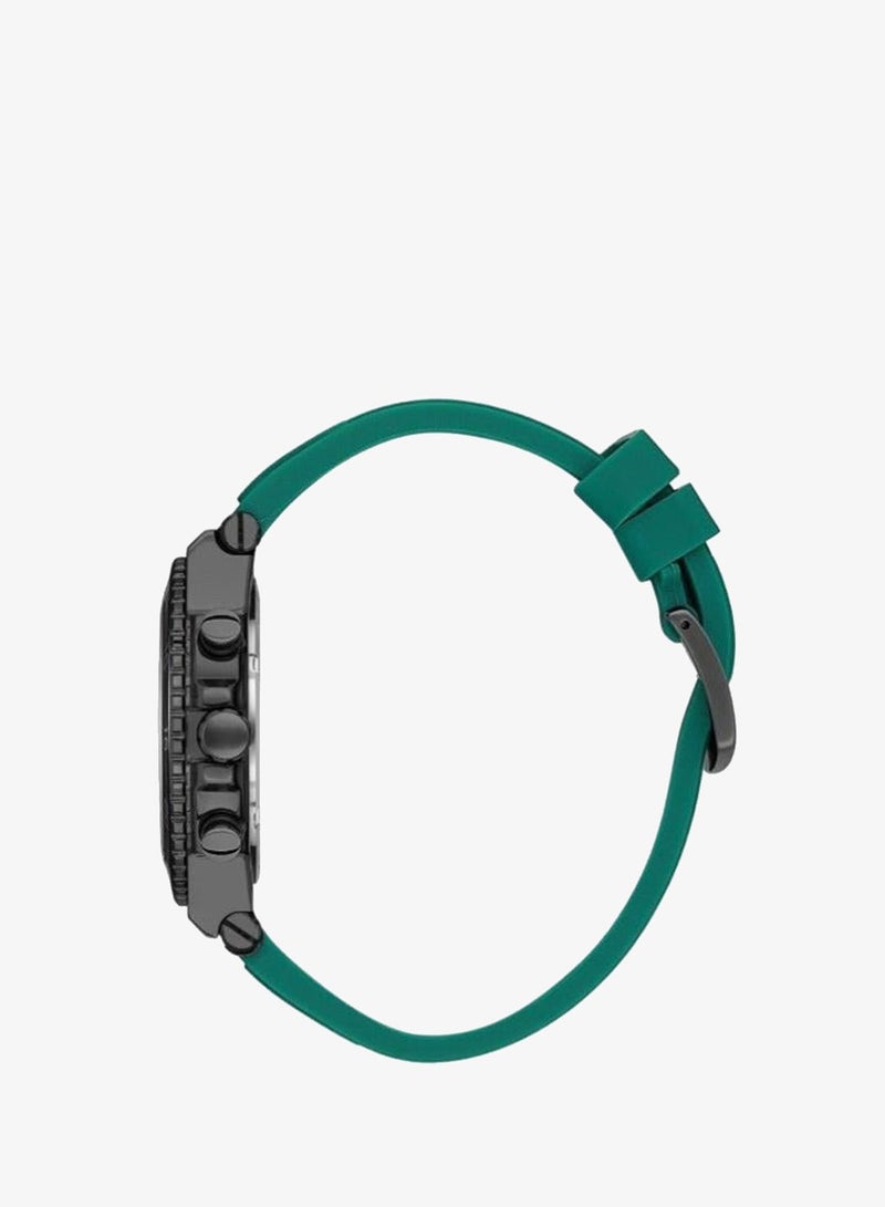 Bigotti - Raffinato Men Watch | Silicone BandBrass Case | Analog | Round Dial | Mineral Glass | Japanese Quartz | Water Resistant 50 Meters - Image 3