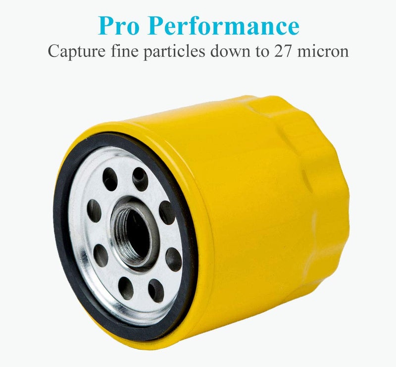 HOODELL 2 Pack 52 050 02-S Oil Filter, Pro Performance for Kohler M18 M20 SV715 SV725 SV735 CV13S CV15S CV22S Engine 52 050 02 5205002S 52 050 02-S1 Oil Filter - Image 2