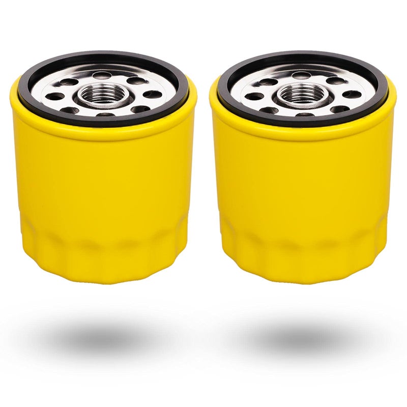 HOODELL 2 Pack 52 050 02-S Oil Filter, Pro Performance for Kohler M18 M20 SV715 SV725 SV735 CV13S CV15S CV22S Engine 52 050 02 5205002S 52 050 02-S1 Oil Filter - Image 1