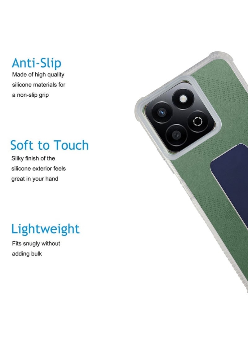 Waldic Honor X7c Case | Designed for Honor X7c | Slim TPU Airbag Bumper Shock Absorption Rubber Soft Silicone Case Cover Fit for Honor X7c | Dark Blue - Image 2