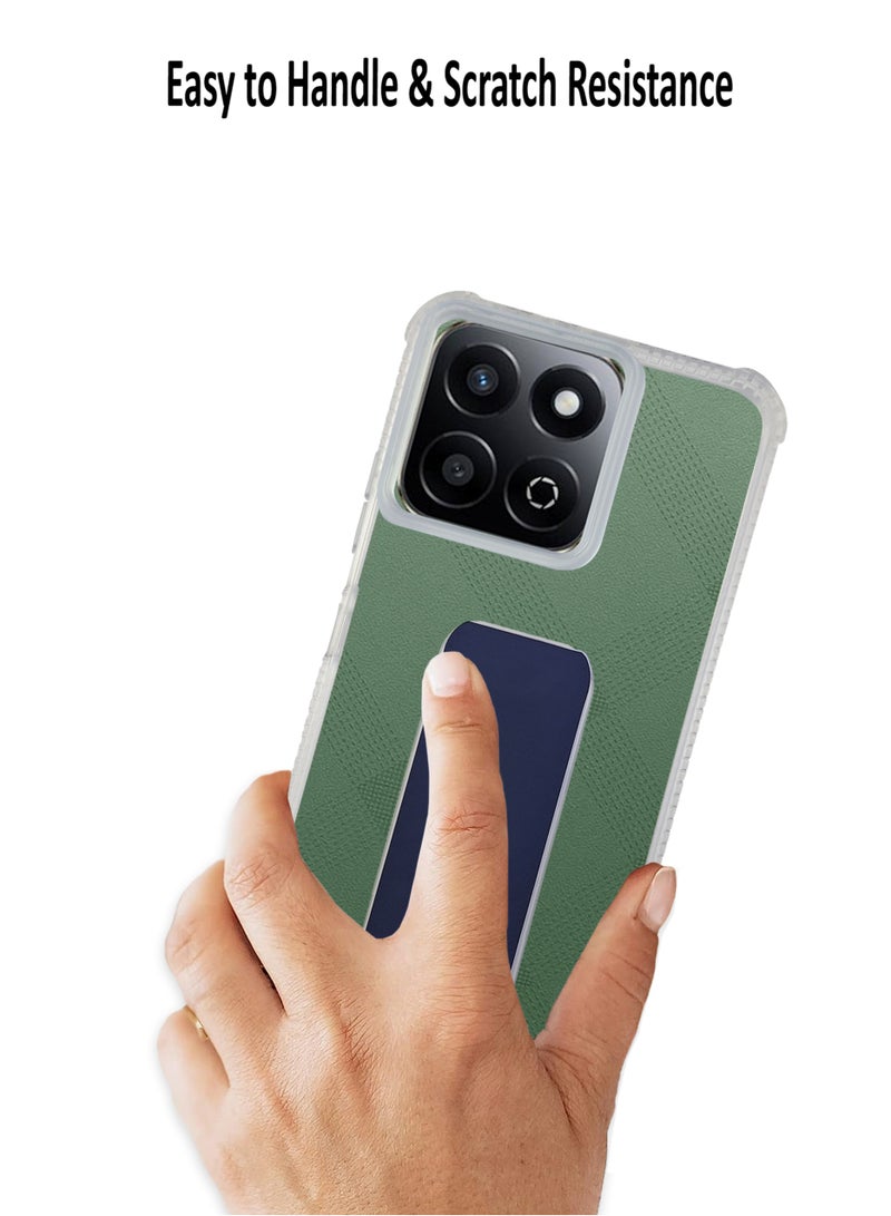 Waldic Honor X7c Case | Designed for Honor X7c | Slim TPU Airbag Bumper Shock Absorption Rubber Soft Silicone Case Cover Fit for Honor X7c | Dark Blue - Image 3