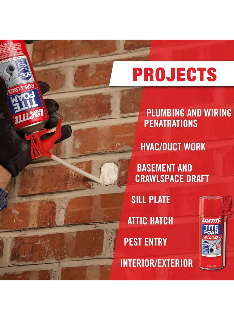 لوكتيت تايت فوم فراغات وشقوق رغوة رذاذ 340 غ - Image 3