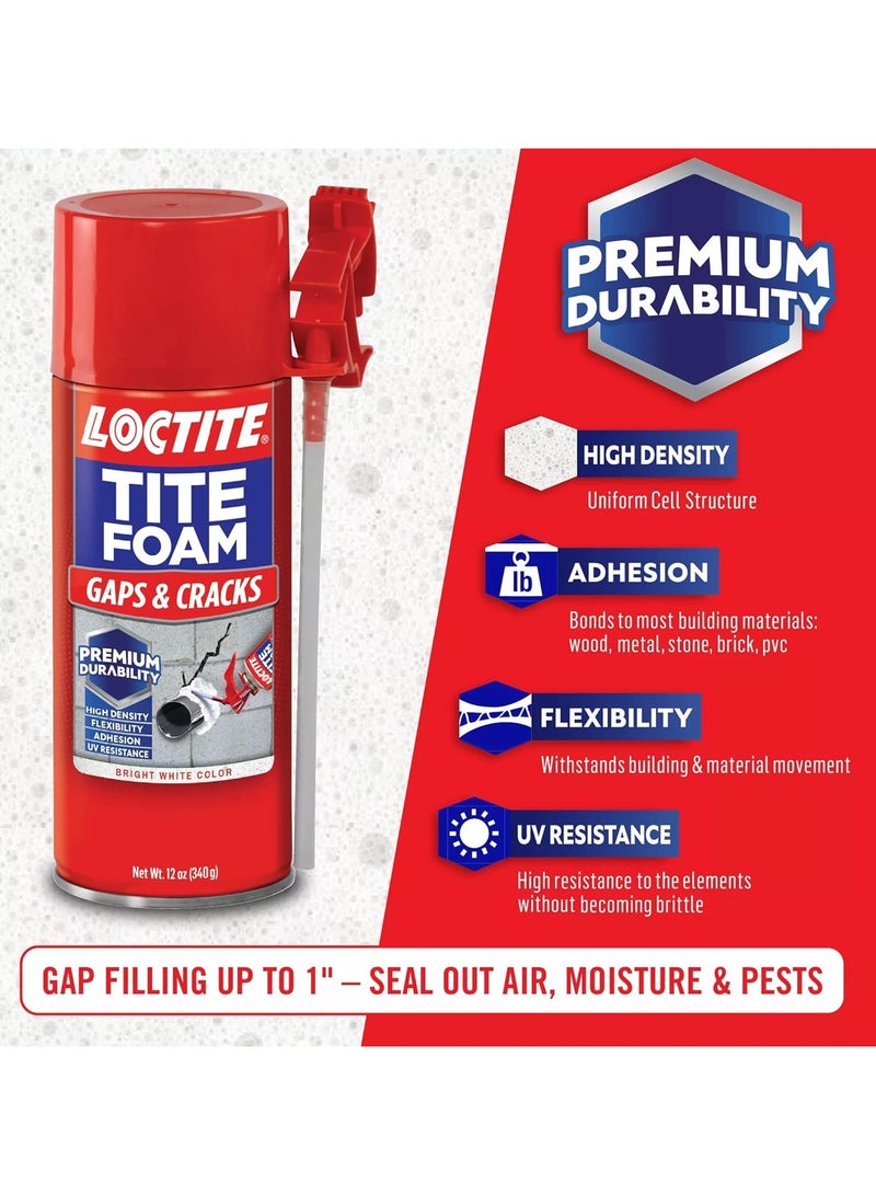 لوكتيت تايت فوم فراغات وشقوق رغوة رذاذ 340 غ - Image 4