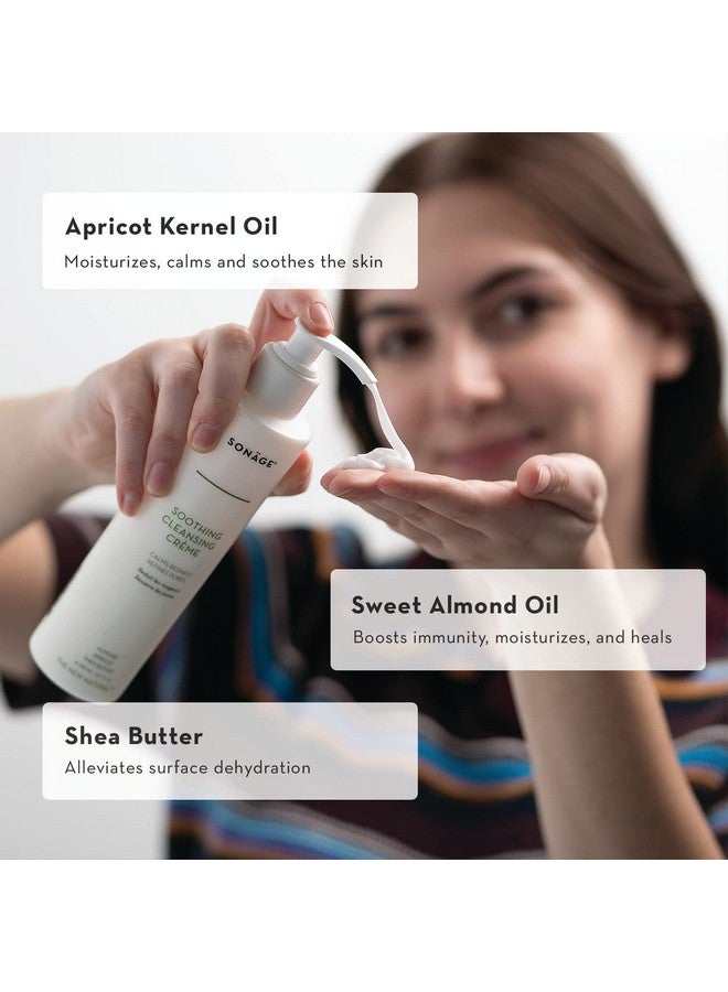 sonage Soothing Cleansing Cream | Gentle Daily Face Wash & Makeup Remover For Sensitive Skin | Balances Soothes & Cleanses - Image 2