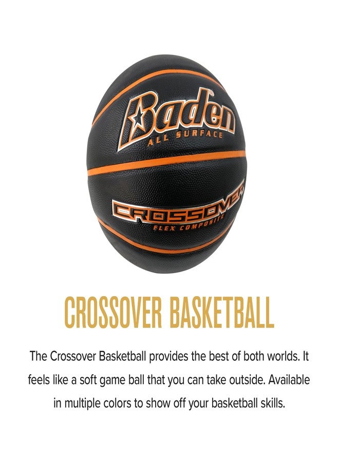 Baden Crossover Flex Composite Basketball | High-Performance Indoor/Outdoor Ball | Durable Composite Design for Versatile Play | Official Size - Image 2