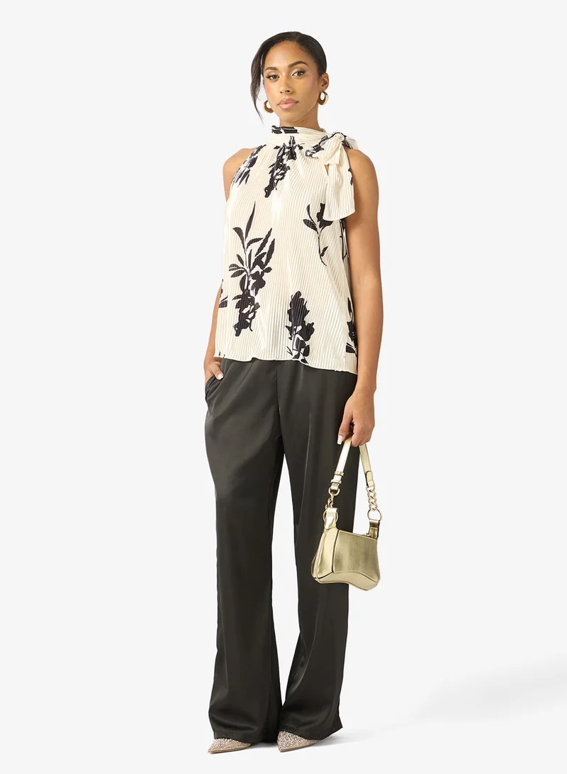 ELLA  Printed Halter Blouse for Women | Best Price UAE