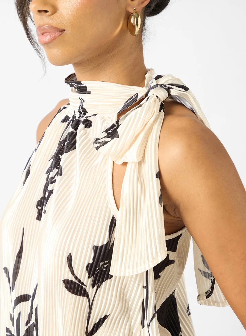 ELLA  Printed Halter Blouse for Women | Best Price UAE