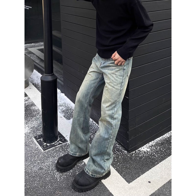 Unisex Classic Denim Jeans Loose Fit Daily Outdoor Wear - Image 5