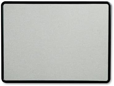 لوحة إعلانات قماشية رباعية الأبعاد 48 x 36 إطار بلاستيكي رمادي غرافيت 7694G DMi EA