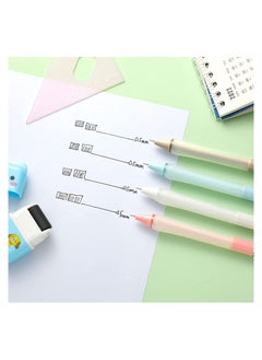 Y&D Retractable Ballpoint Pens, 12 Pcs Fine Point 0.5mm Black Ink Pens Cute Writing Pen with Soft Comfort Grip for Men Women Smooth Office School Supplies, 4 Colors  - Image 4