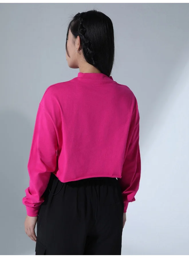 Hubberholme Women's Pink T-shirts - Bright and Playful Everyday Tee