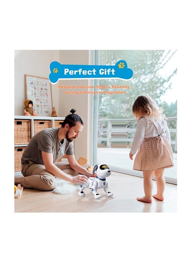 GREEN CAMEL Remote Control Robot Dog Toy - Stunt, Voice Command, Programmable, Touch-Sensitive & Music Playing Robot Dog for Kids - Perfect Birthday Gift  - Image 3