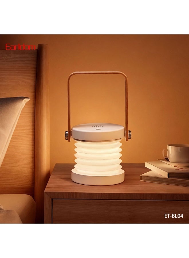 Earldom ET-BL04 Foldable Camping LED Lantern Light  with 3 Light Modes USB Rechargeable Ideal for Camping, Outdoor, Emergency and Home Use - Image 2