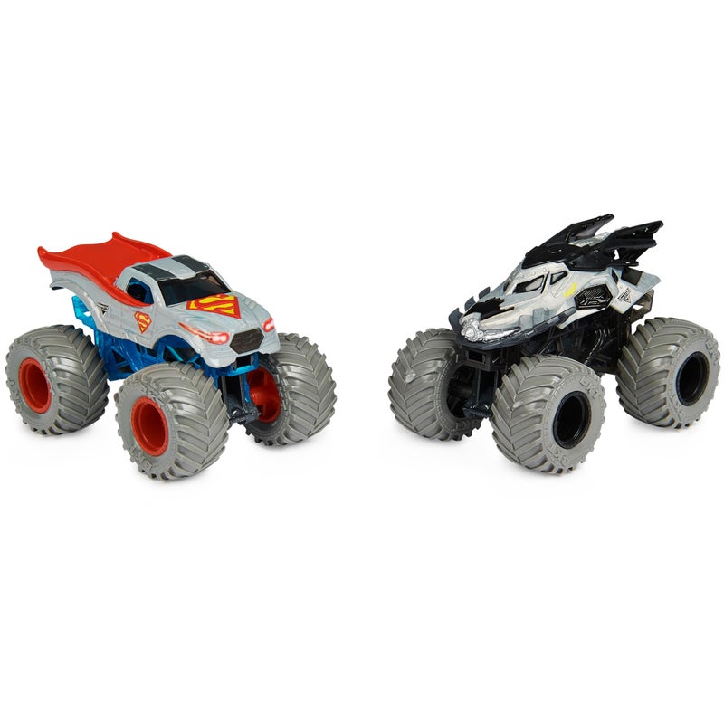 Monster Jam, Official Batman Vs. Superman Color-Changing Die-Cast Monster Trucks, 1:64 Scale - Image 4