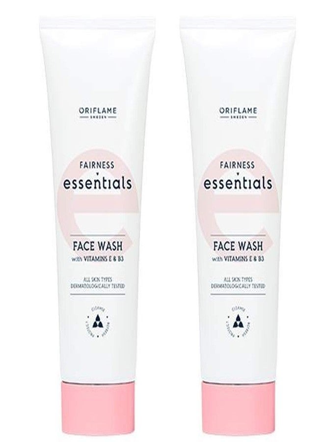 Oriflame Sweden ESSENTIALS Fairness Essentials Face Wash with Vitamins E & B3 (Cleanse , Protect , Refresh) 125 ml (set of 2) - Image 4