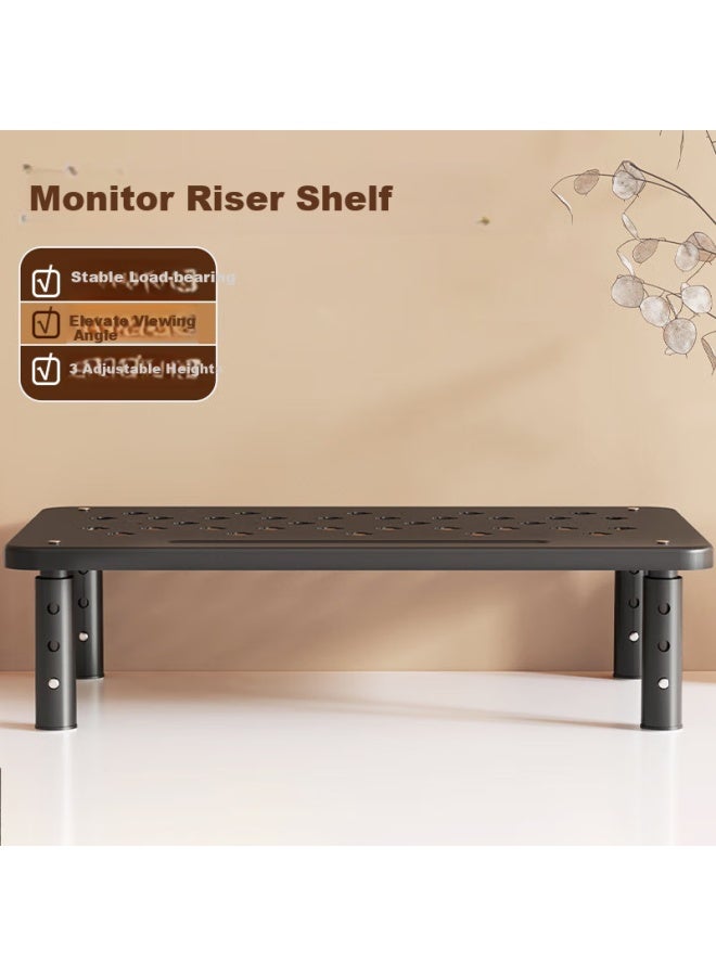 Linkstone Monitor Stand Laptop Stand Desktop Computer Monitor Stand Desktop Storage Rack Office Desktop Keyboard Storage Stand Base Storage Rack Z125B - Image 3