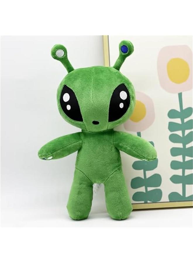 ITPZ Alien Plush Toy,Green Alien Plush Doll,Soft Alien Creature Pillow for Home Kids’Room Decor,Gift for Animation Fans and Doll Toys - Image 2