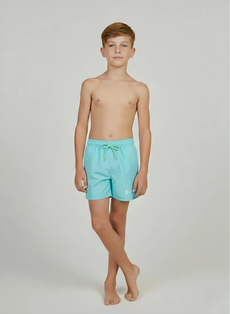 جاست نيتشر شورت سباحة نعناعي للأولاد