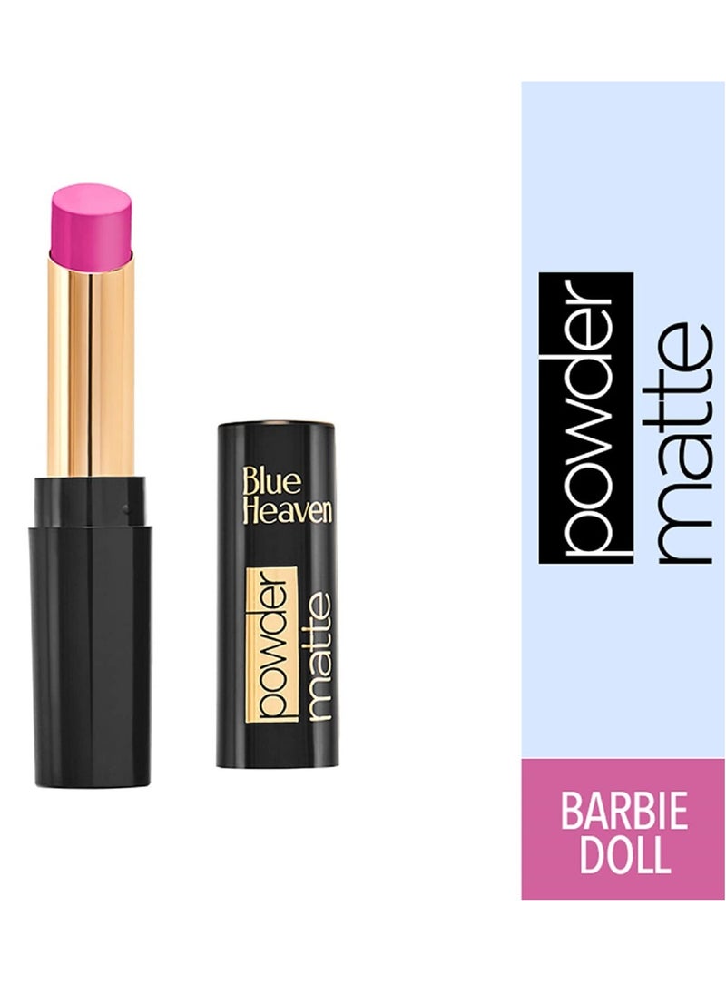Blue Heaven - Blue Heaven Powder Matte Lipstick Barbie Doll - Image 1