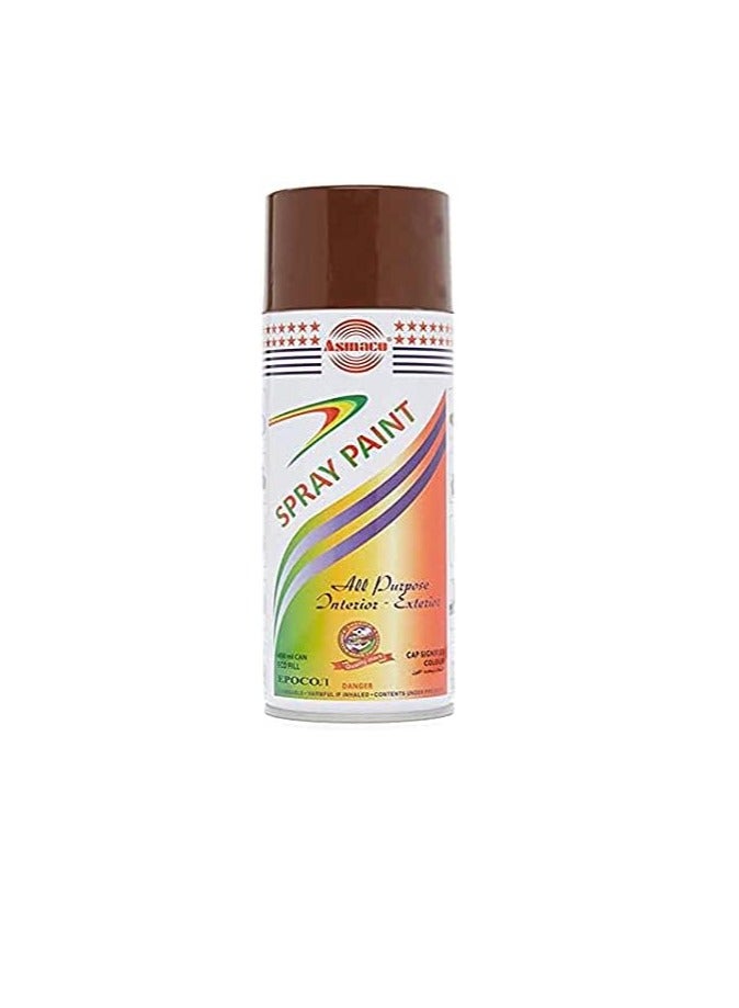 Asmaco Spray Paint Brown Pack Of 3pcs