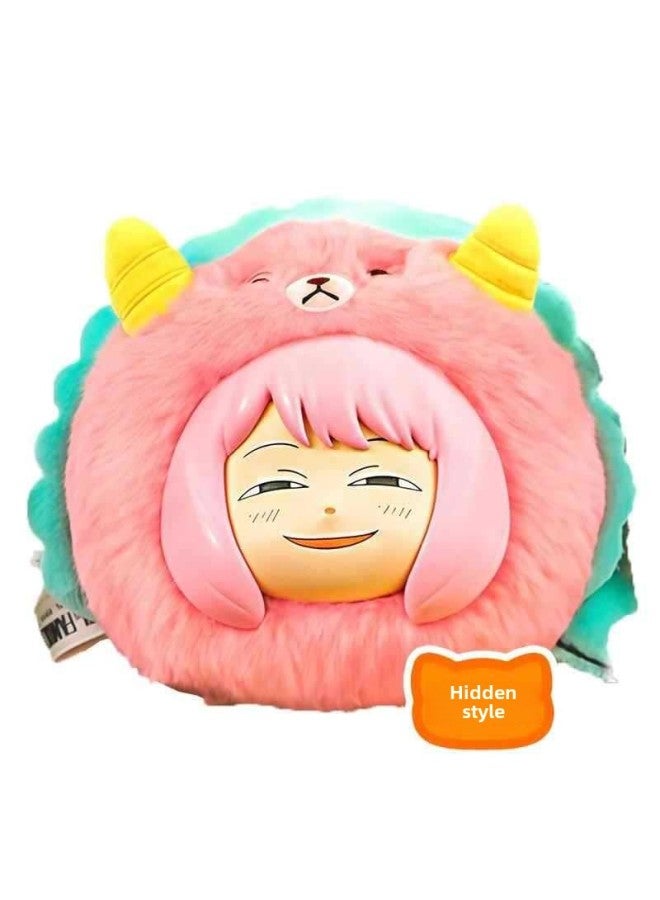 Spy Play Home Surrounding Animal Party Ania Plush Doll Doll Pendant Doll Blind Box Handmade-Color:End Box (contains 6 Blind Boxes That Are Not Repeated) - Image 4