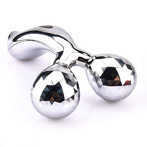 Bhavyam 3d manual roller face body massager skin lifting wrinkle remover for women double chin reducer skin tightening faces lifting roller faces care jawline shaper rollers toner(1pcs/small) - Image 5